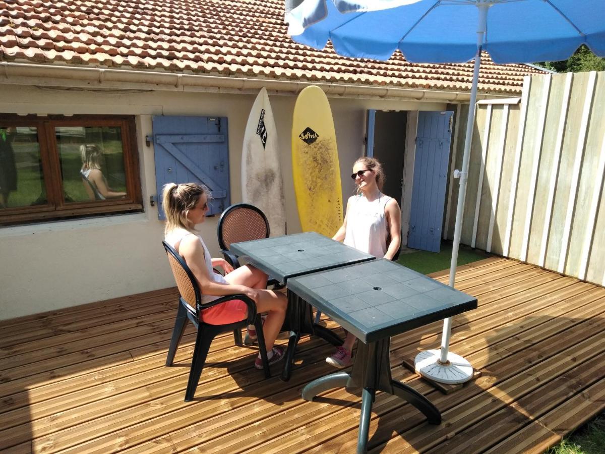 Zenzela Surf House Hotel Naujac-sur-Mer Bagian luar foto